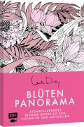 Cover-Bild zum Titel 'Blüten-Panorama | Atemberaubendes Blumen-Leporello zum Ausmalen und Aufstellen' von 'Leila Duly'