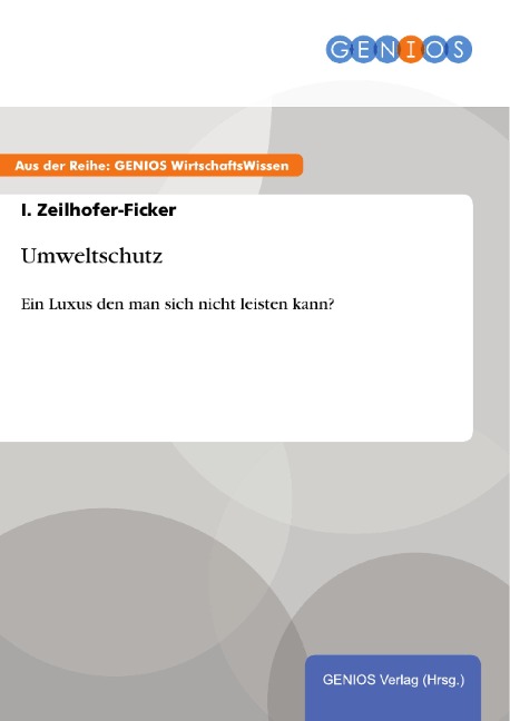 Umweltschutz - I. Zeilhofer-Ficker