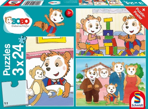 Freunde und Familie, 3x24 Teile - 