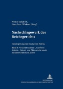 Cover-Bild zum Titel 'Nachschlagewerk des Reichsgerichts - Gesetzgebung des Deutschen Reichs' von ''