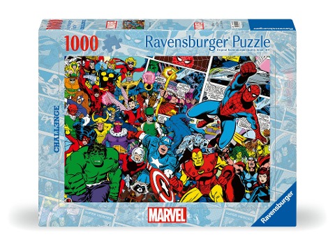 Erwachsenenpuzzle 1000 Teile - Marvel Avengers - Challenge - 