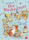Cover-Bild zum Titel 'Die Muskeltiere und die rattenscharfe Party' von 'Ute Krause'