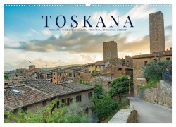 Cover-Bild zum Titel 'Motive der Toskana (Wandkalender 2027 DIN A2 quer), CALVENDO Monatskalender' von 'Benjamin Lederer'