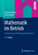 Cover-Bild zum Titel 'Mathematik im Betrieb' von 'Doris Holland, Heinrich Holland'