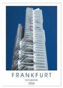 Cover-Bild zum Titel 'Frankfurt Turmvisionen (Wandkalender 2026 DIN A3 hoch), CALVENDO Monatskalender' von 'Dieter Meyer'
