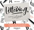 Cover-Bild zum Titel 'Lettering - Moderne Kalligrafie' von 'Julia Lenartz'