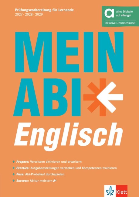 Mein Abi Englisch (2027, 2028, 2029) - Hybride Ausgabe allango - Svenja Kelly, Mary-Ann Poerner, Gianni Triantis