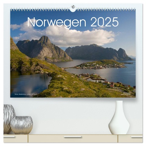 Norwegen (hochwertiger Premium Wandkalender 2025 DIN A2 quer), Kunstdruck in Hochglanz - Jörg Dauerer