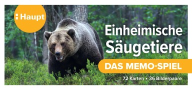 Cover-Bild zum Titel 'Einheimische Säugetiere  -  das Memo-Spiel' von 'Haupt Verlag'
