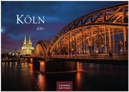 Cover-Bild zum Titel 'Köln Kalender 2027 - Wandkalender | Fotokalender Deutschland 50x35cm - beeindruckende Fotos vom Dom, Rhein & Altstadt, großformatig, hochwertigl verarbeitet' von ''