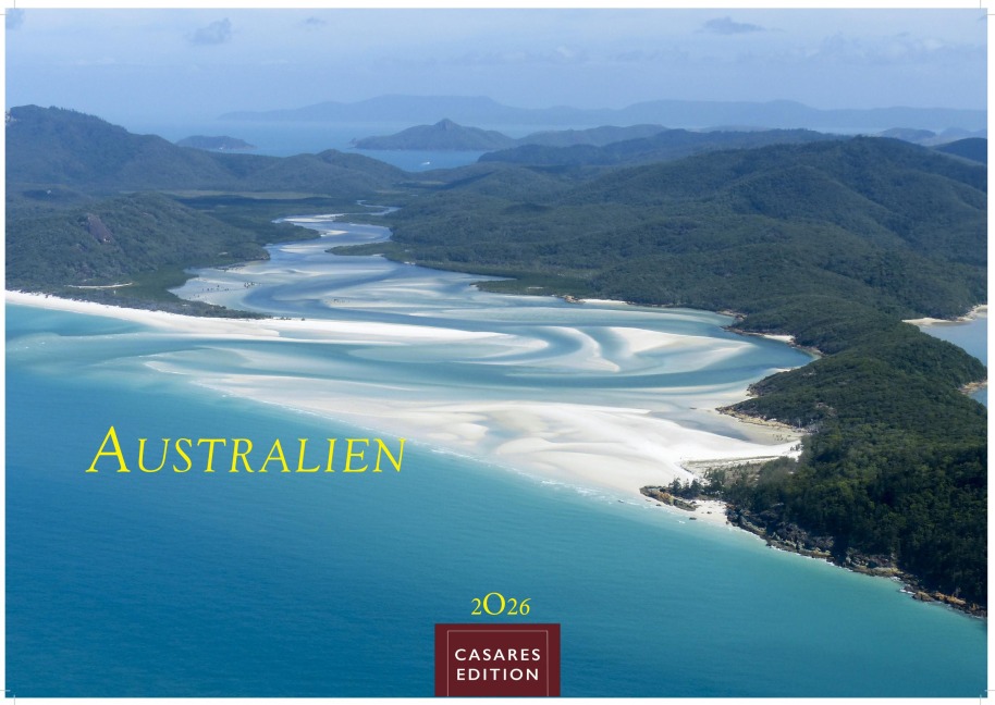 Australien Kalender 2026 - Wandkalender | Fotokalender Ozeanien 24x35cm - 12 atemberaubende Landschaften aus Down Under, perfekt als Geschenk & Wanddeko - 
