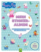 Cover-Bild zum Titel 'Peppa Pig Mein Stickeralbum mit 100 Stickern' von 'Schwager & Steinlein Verlag'