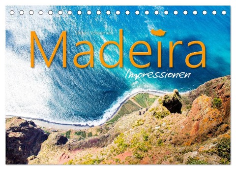 Madeira Impressionen (Tischkalender 2025 DIN A5 quer), CALVENDO Monatskalender - Stefan Vossemer