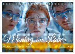 Cover-Bild zum Titel 'Montag im Labor (Tischkalender 2026 DIN A5 quer), CALVENDO Monatskalender' von 'Kerstin Waurick'