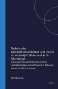 Cover-Bild zum Titel 'Nederlandse Gelegenheidsgedichten Voor 1700 in de Koninklijke Bibliotheek Te 's-Gravenhage' von 'José Bouman'