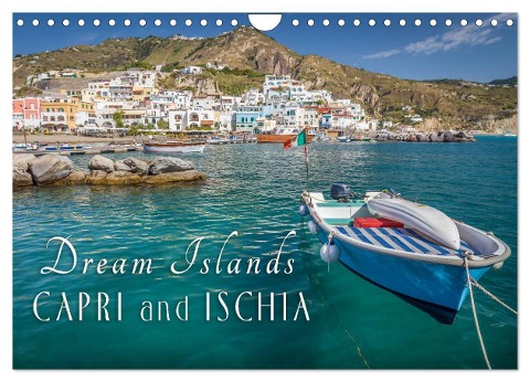 Dream Islands Capri and Ischia (Wall Calendar 2025 DIN A4 landscape), CALVENDO 12 Month Wall Calendar - Christian Mueringer