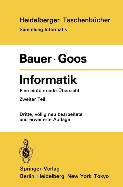 Informatik - F. L. Bauer, G. Goos