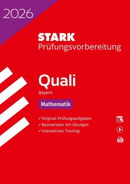 STARK Mathematik 9. Klasse - Quali Mittelschule 2026 Bayern - Prüfungsvorbereitung - 