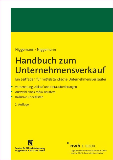 Handbuch zum Unternehmensverkauf - Britt Niggemann, Mark Niggemann
