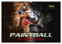 Paintball - extrem cool (Wandkalender 2025 DIN A2 quer), CALVENDO Monatskalender - Peter Roder