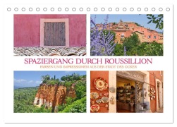 Cover-Bild zum Titel 'Spaziergang durch Roussillon (Tischkalender 2026 DIN A5 quer), CALVENDO Monatskalender' von 'Christine B-B Müller'