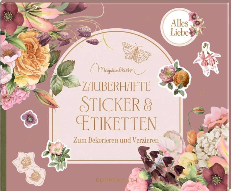 Stickerbuch - Zauberhafte Sticker und Etiketten - 