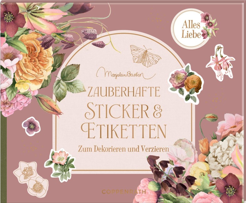 Stickerbuch - Zauberhafte Sticker und Etiketten - 