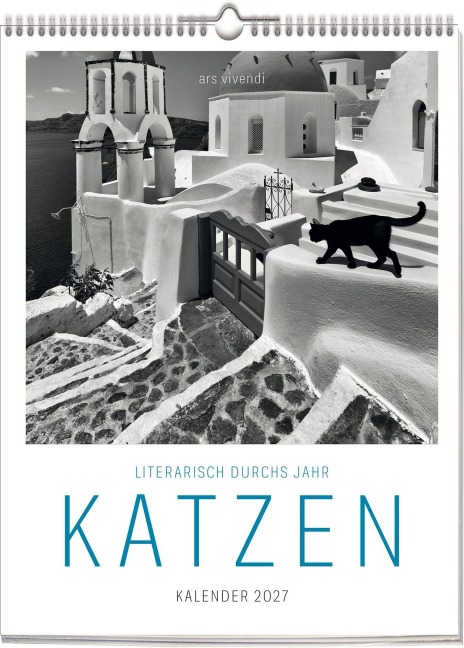 Literarisch durchs Jahr - Katzen 2027 - Vivendi Ars