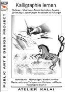 Cover-Bild zum Titel 'PADP-Script 11: Kalligraphie lernen Vorlagen - Übungen - Zeichentechniken, Tuschezeichnung & Zeichnungen mit Bleistift für Anfänger' von ''