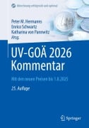 Cover-Bild zum Titel 'UV-GOÄ 2026 Kommentar' von ''
