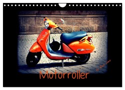 Cover-Bild zum Titel 'Motorroller (Wandkalender 2026 DIN A4 quer), CALVENDO Monatskalender' von 'LoRo-Artwork LoRo-Artwork'