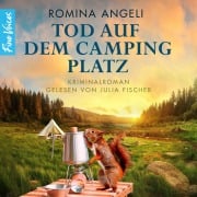 Cover-Bild zum Titel 'Tod auf dem Campingplatz' von 'Romina Angeli'