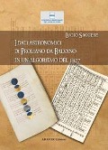 Cover-Bild zum Titel 'I dati astronomici di Proliano da Balvano in un algoritmo del 1477' von 'Lucio Saggese'