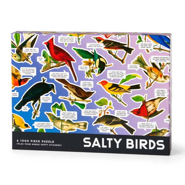 Salty Birds 1000 Piece Puzzle - Brass Brass Monkey