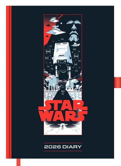 STARWARS - Buchkalender im Format 14,8 x 21 - 