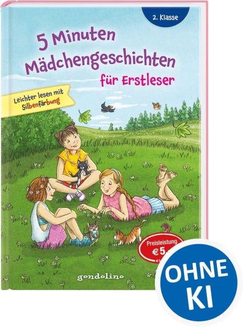 5 Minuten Mädchengeschichten für Erstleser - 