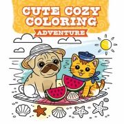 Cover-Bild zum Titel 'Cute Cozy Coloring: Adventure' von ''