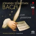 Cover-Bild zum Titel 'Johann Sebastian Bach ...con passione' von 'Tatjana Vorobjova'