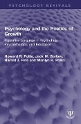 Cover-Bild zum Titel 'Psychology and the Poetics of Growth' von 'Howard R. Pollio, Marilyn R. Pollio, Harold J. Fine, Jack M. Barlow'