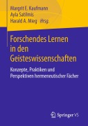 Cover-Bild zum Titel 'Forschendes Lernen in den Geisteswissenschaften' von ''