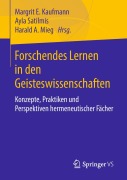 Cover-Bild zum Titel 'Forschendes Lernen in den Geisteswissenschaften' von ''