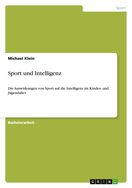 Sport und Intelligenz - Michael Klein