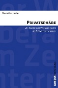 Cover-Bild zum Titel 'Privatsphäre' von 'Maximilian Hotter'