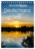 Wunderbares Deutschland (Tischkalender 2025 DIN A5 hoch), CALVENDO Monatskalender - Wolfgang Zwanzger