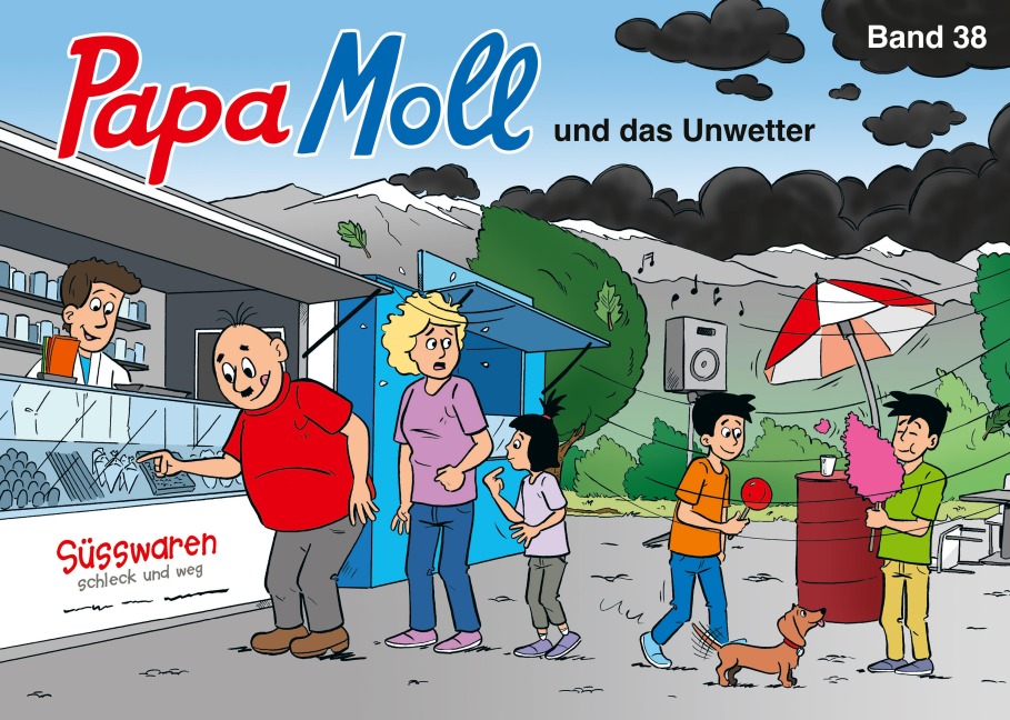 Papa Moll und das Unwetter - Jürg Lendenmann