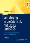 Cover-Bild zum Titel 'Einführung in die Statistik mit EXCEL und SPSS' von 'Christine Duller'