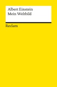 Cover-Bild zum Titel 'Mein Weltbild. Essays, Briefe, Reden' von 'Albert Einstein'