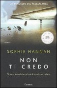 Cover-Bild zum Titel 'Non ti credo' von 'Sophie Hannah'