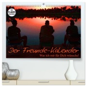 Cover-Bild zum Titel 'Der Freunde-Kalender (hochwertiger Premium Wandkalender 2026 DIN A2 quer), Kunstdruck in Hochglanz' von 'Elisabeth Stanzer'