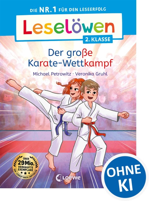 Leselöwen 2. Klasse - Der große Karate-Wettkampf - Michael Petrowitz